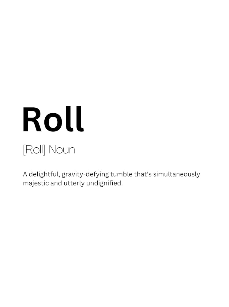 Roll Definition Meaning