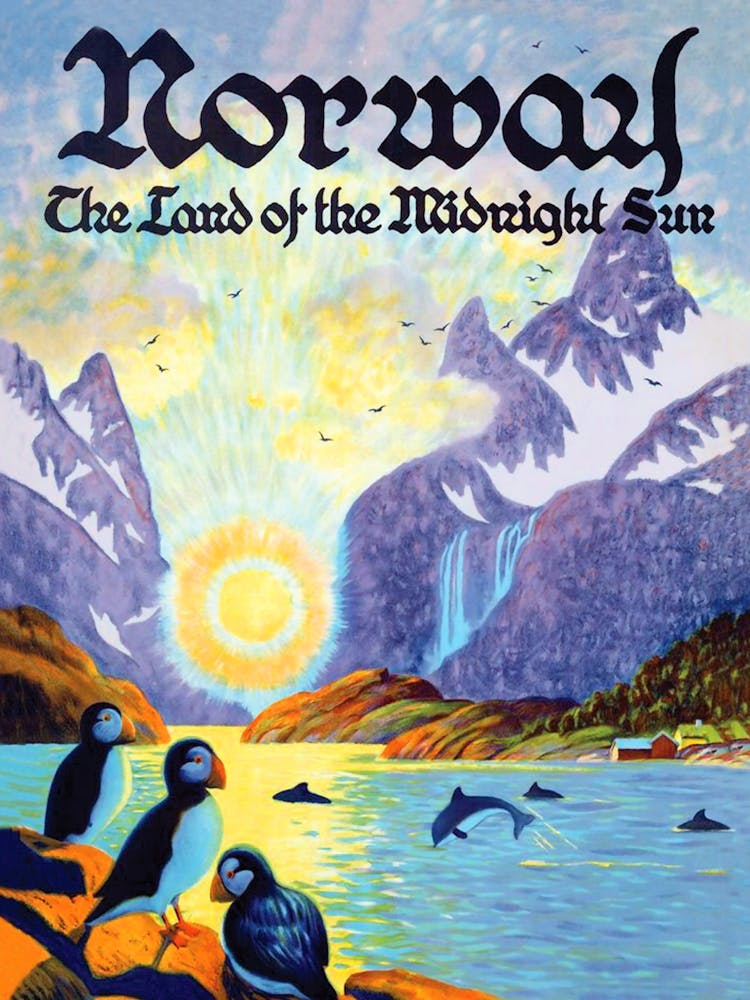 Norway, Enjoying In The Midnight Sun