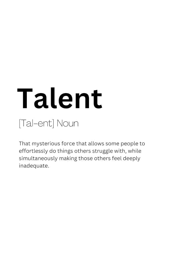 Talent Definition Meaning