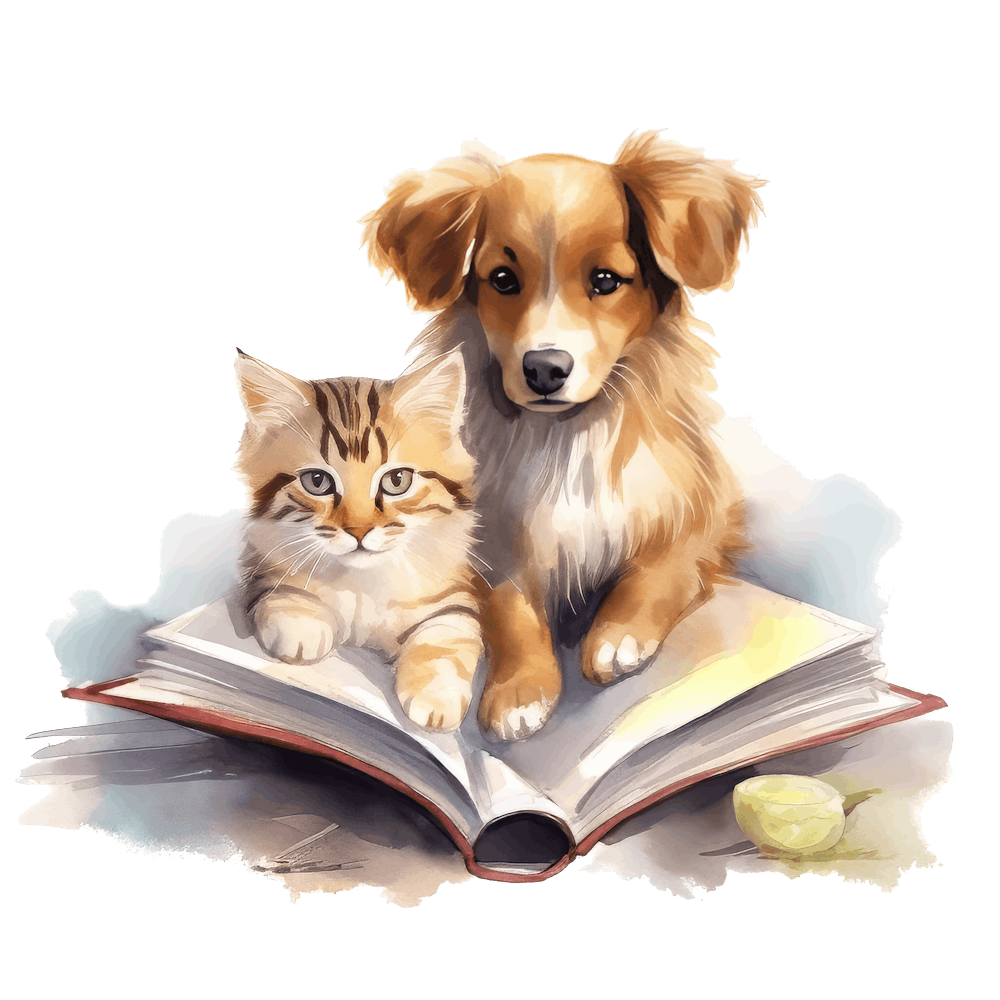 Cat and Dog Friends 17