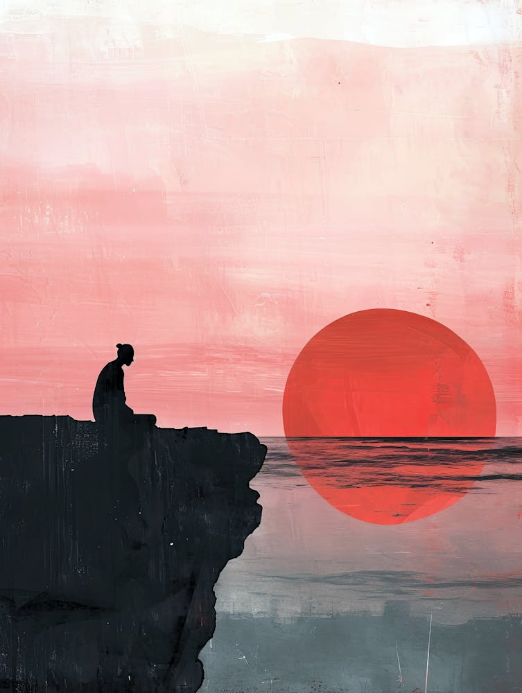 Sunset, Minimalism 1