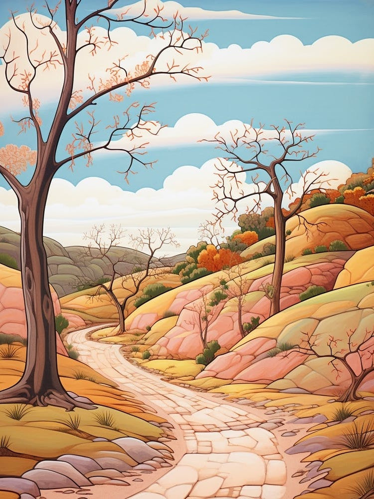 Copper Canyon Mexico 2 Hike Illustration