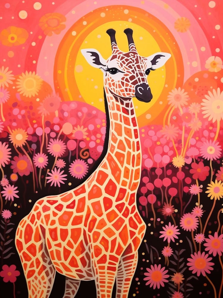 Blooming Giraffe