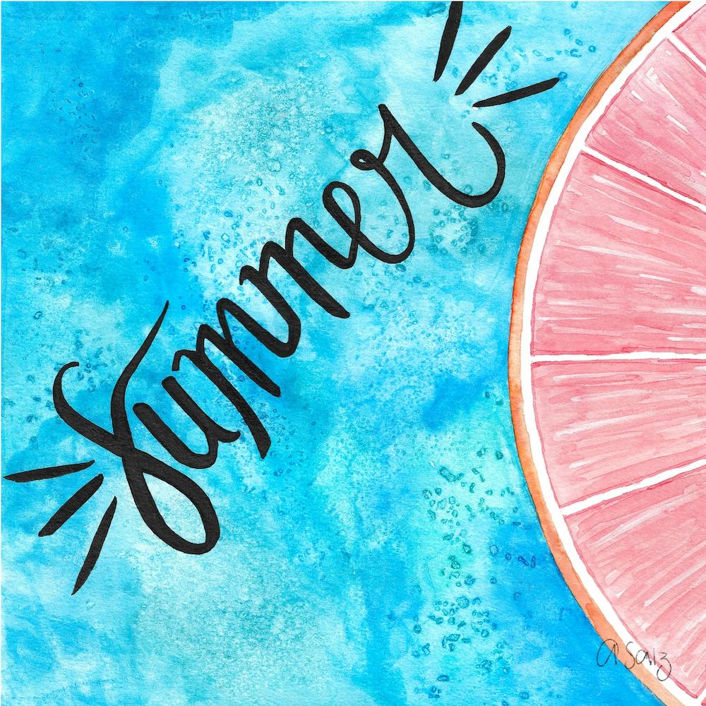 Summer Grapefruit. 1
