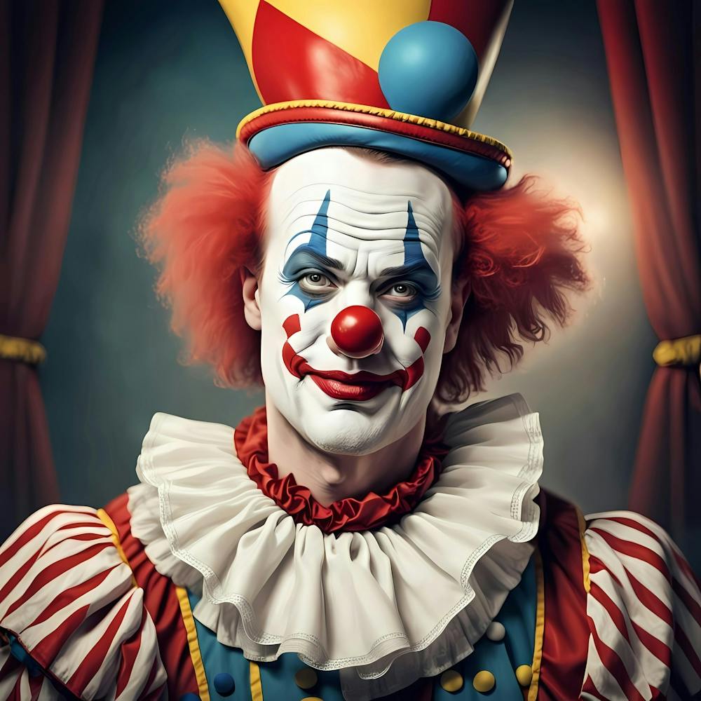 Die Zirkus-Zugabe des Clowns