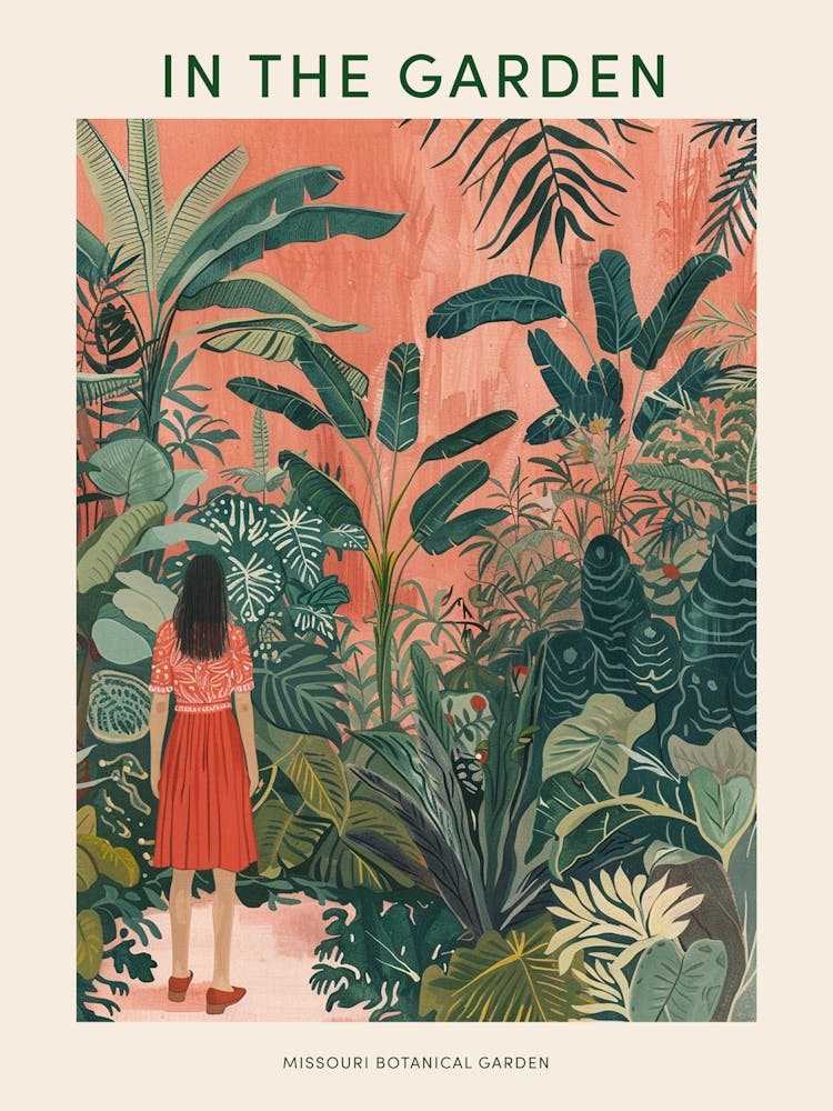 In The Garden Poster Missouri Botanical Garden 2