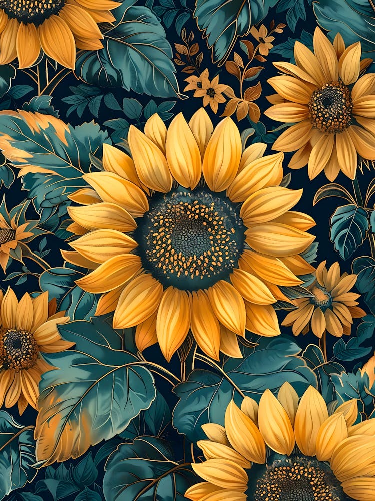 Sunflowers Wallpaper