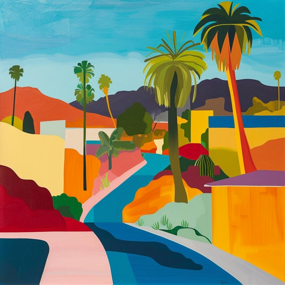 Abstract Park Collection Echo Park Los Angeles 1