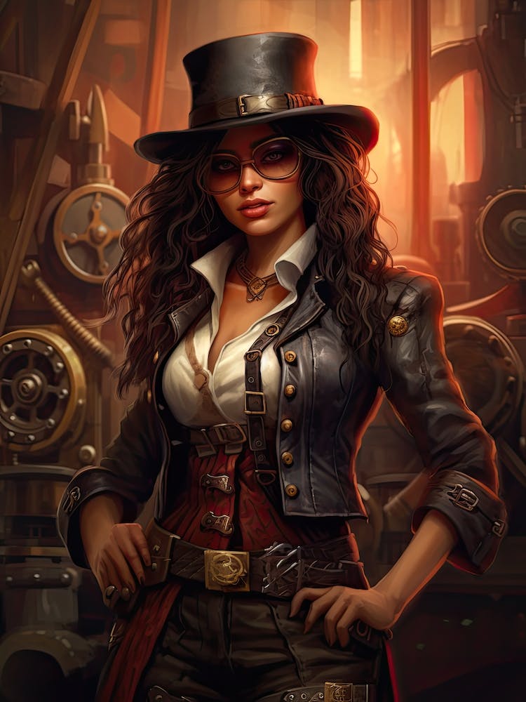 Steampunk Cowgirl 2