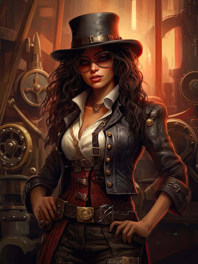Steampunk Cowgirl 2