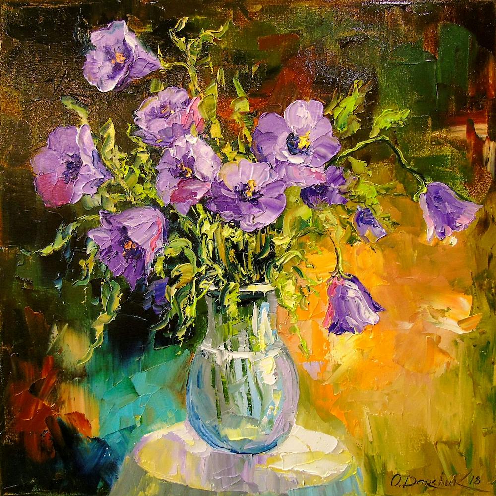 A bouquet of bluebells