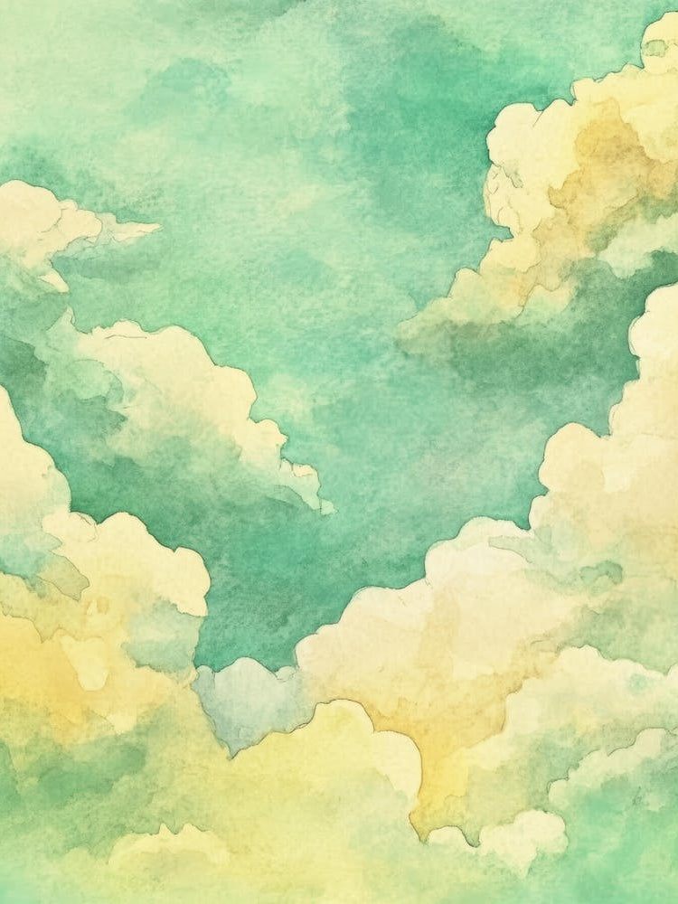 Watercolor Clouds 4