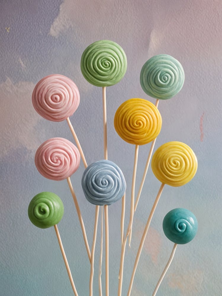 Colorful Lollipops