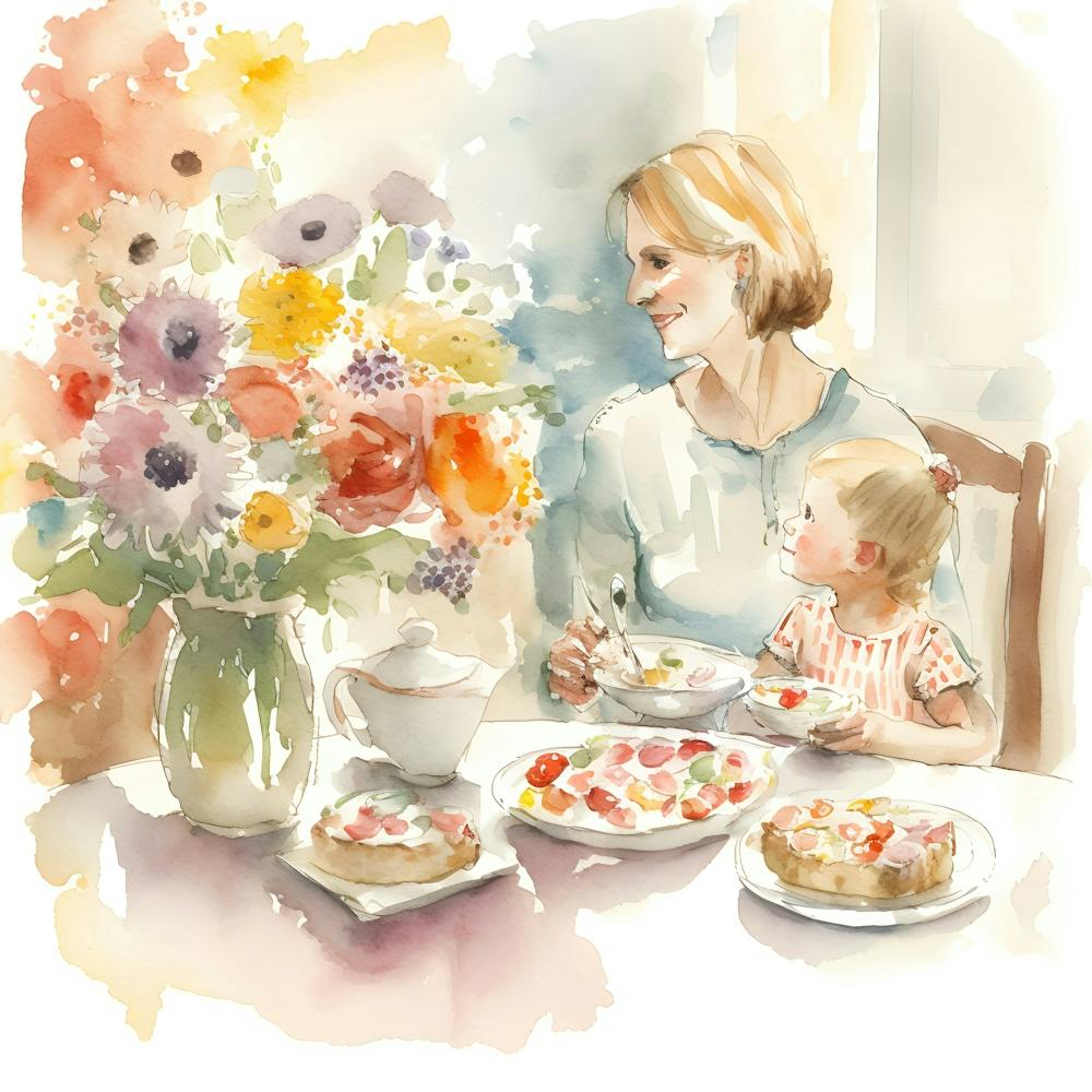 Mothers Day Watercolor Wall Art (6)