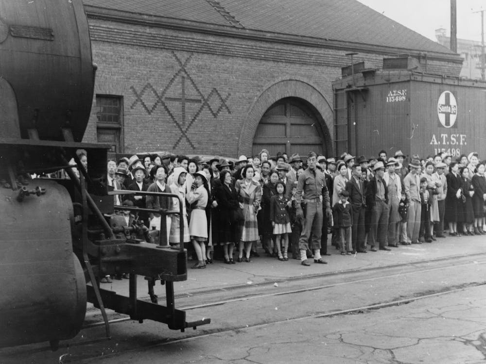 Los Angeles, California, The Evacuation Of Japanese Americans From West Coast Areas Under U S Army War 1