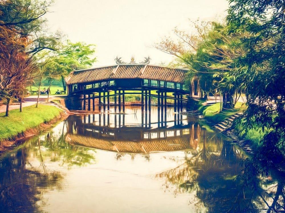 Thanh Toan Bridge Vietnam