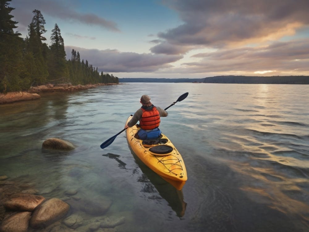 Sunset On Lake Michigan