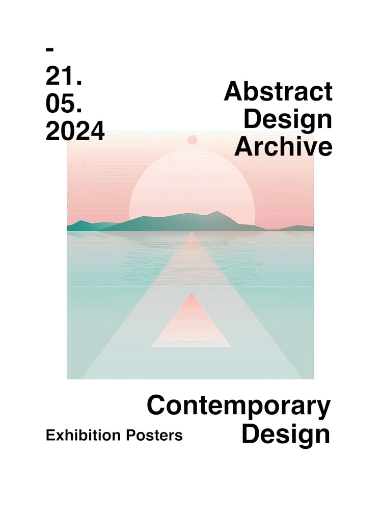 Abstract Design Archive Poster 12