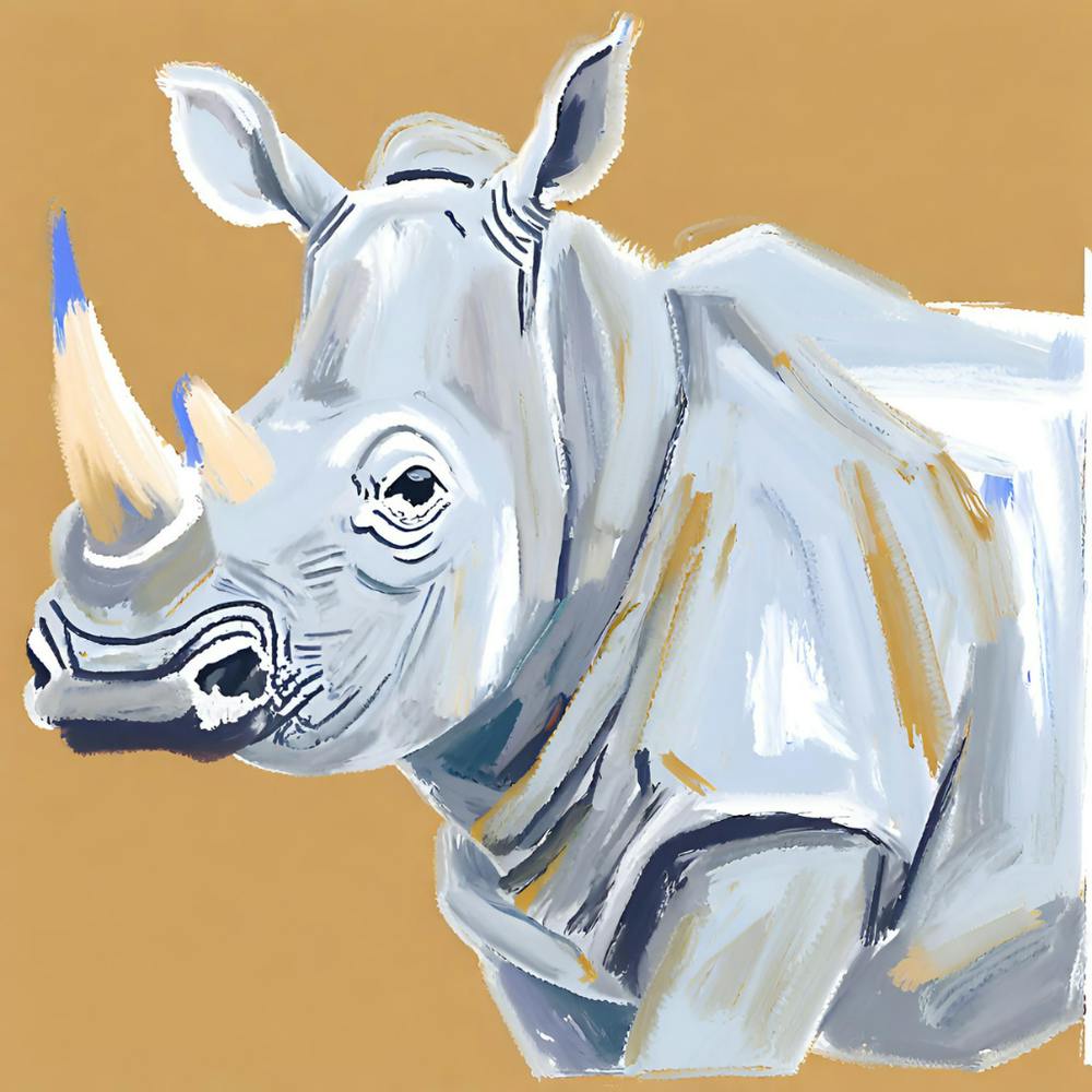 White Rhinoceros 03