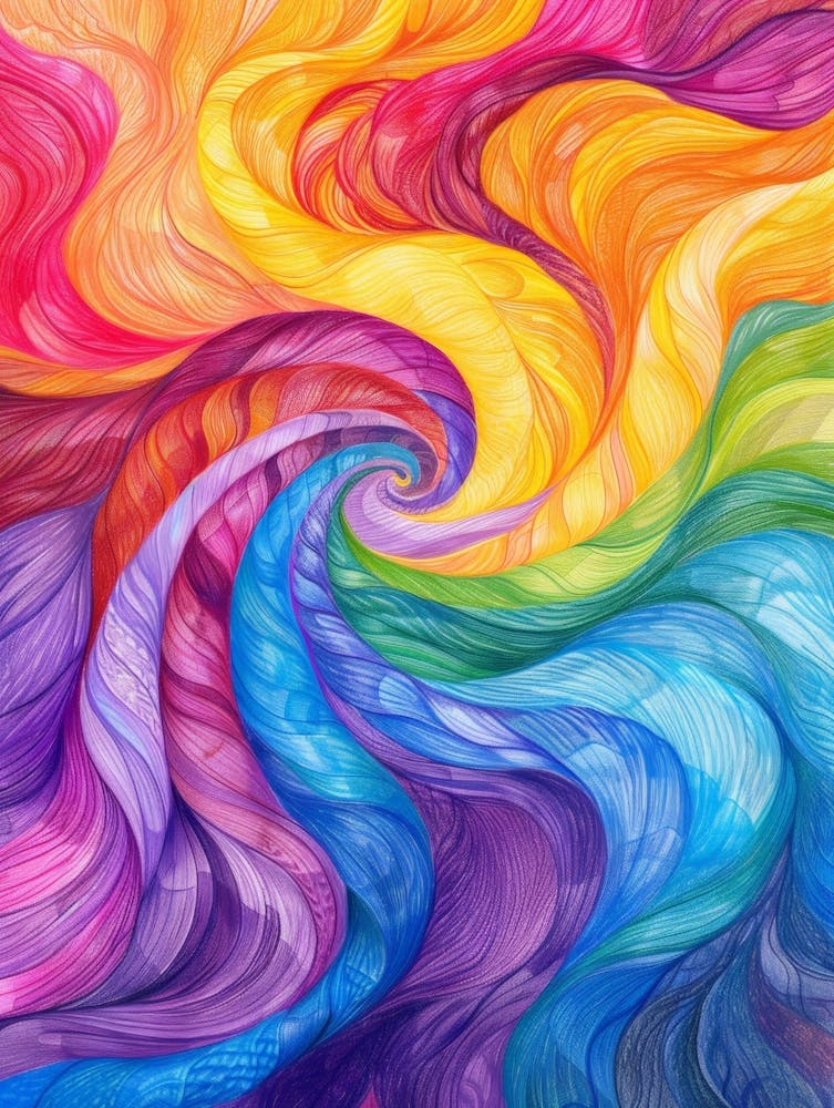 Rainbow Swirl
