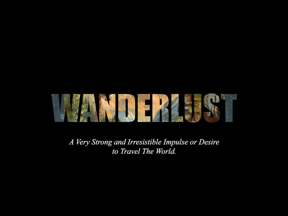 Wanderlust Poster Retro Woods Illustration 8
