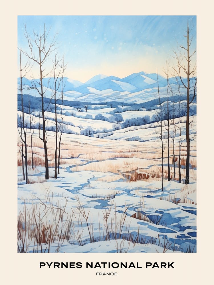 Pyrnes National Park France 3 Poster