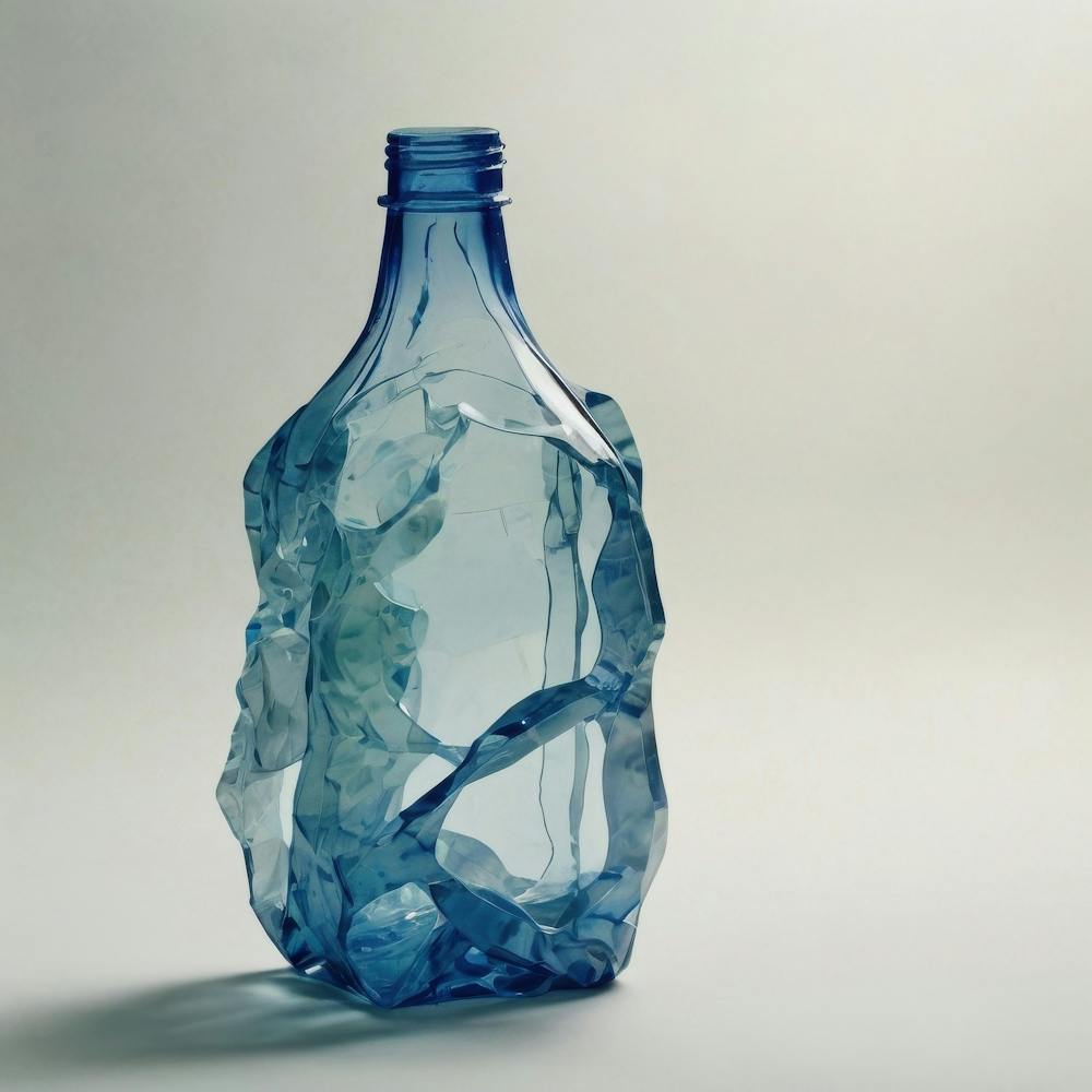Blue Glass Bottle