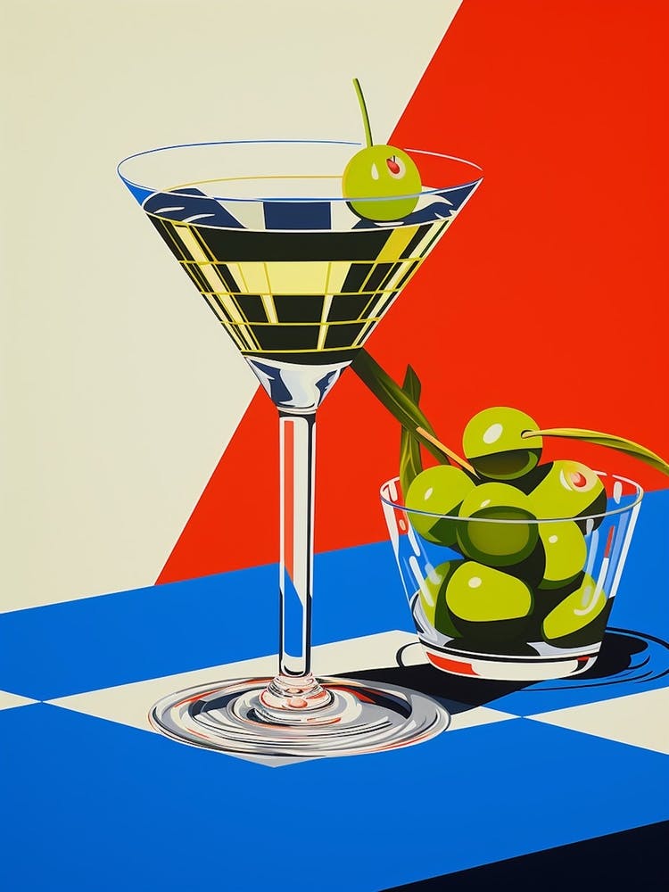 Martini Grüne Oliven