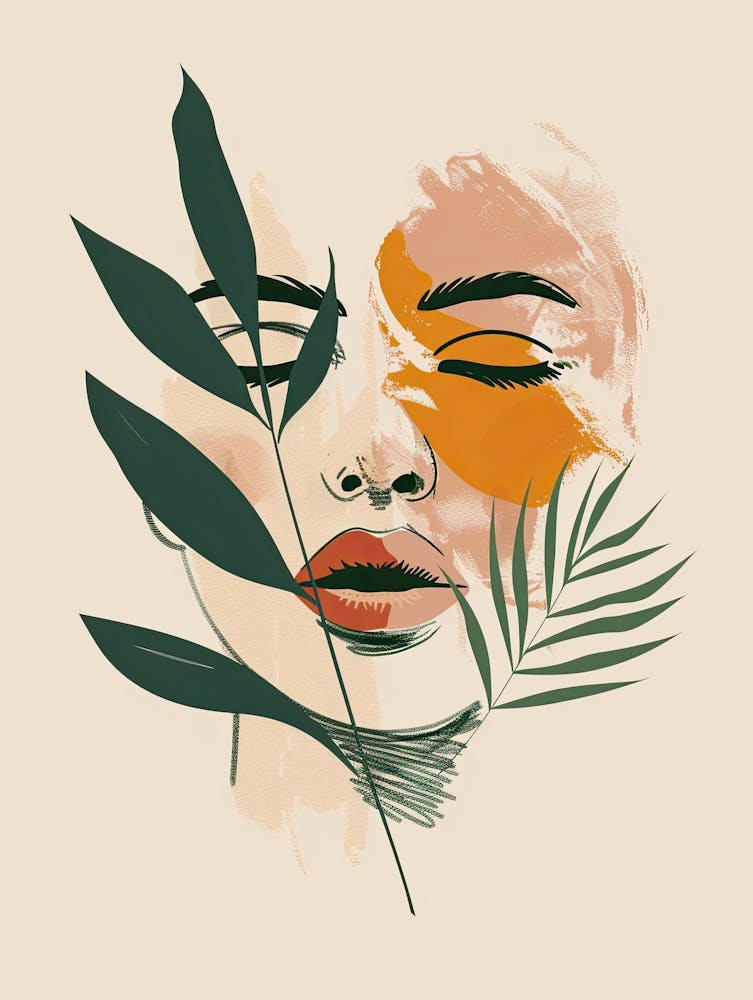 Pastel Memories Mid Century Style