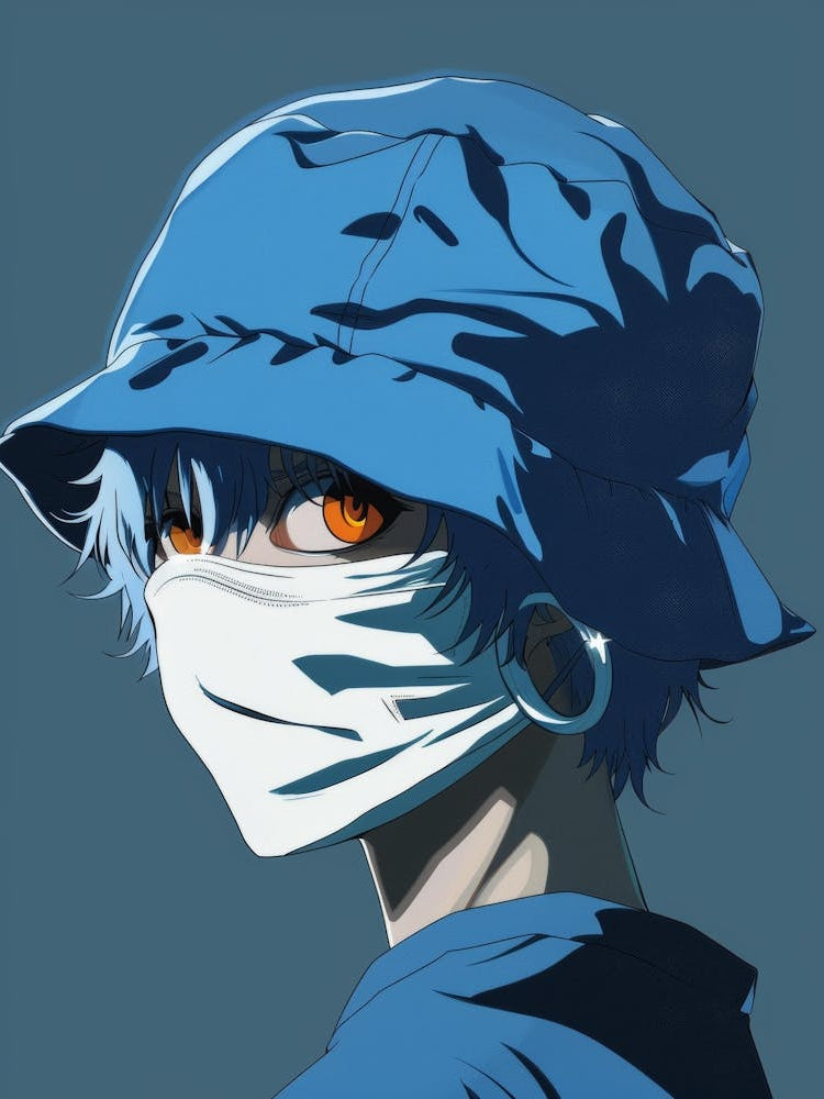 Anime Character With Mask