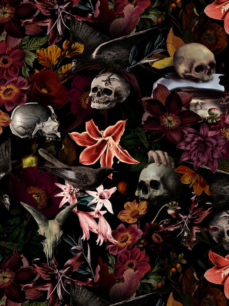 Jan Davidsz De Heem Mystical Skulls