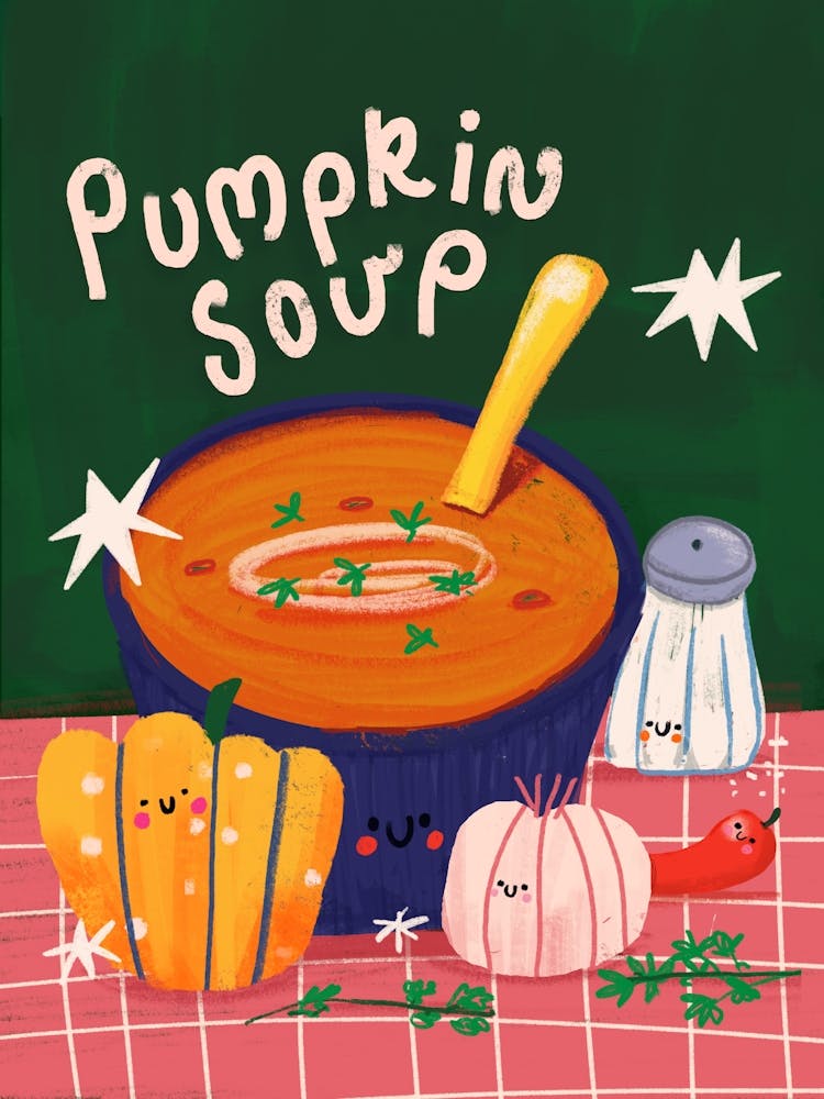 Pumpkin Soup Autumn Food
