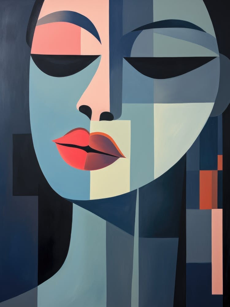Abstract Of A Woman 21
