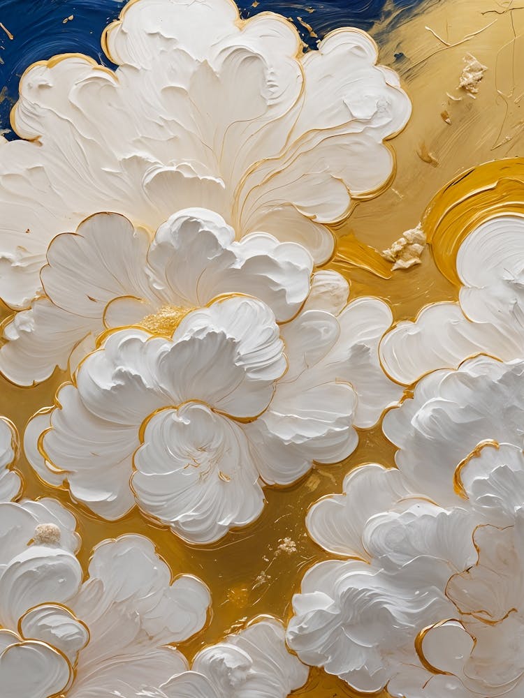 Fluffy Painted Clouds no2