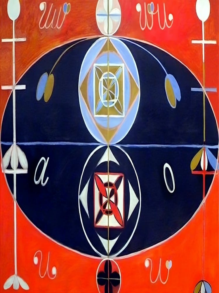 Hilma af Klint - Evolution, No. 16, Group VI, High Resolution