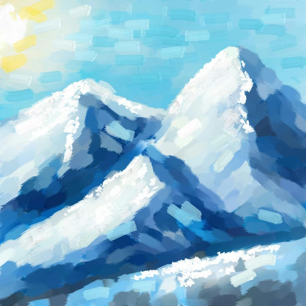 Mountain peaks