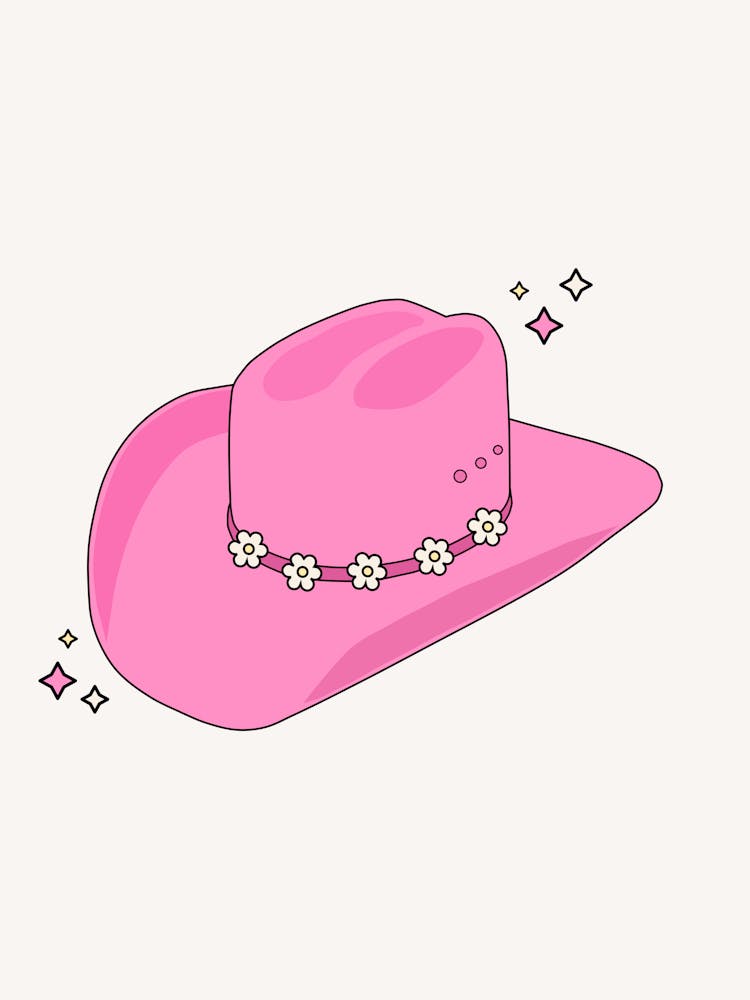 Cowboy Hat Pink