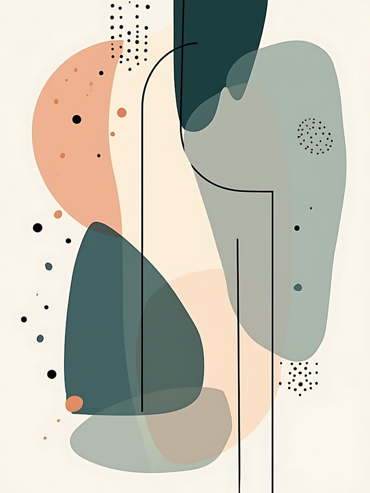 Tranquil Garden Silhouettes