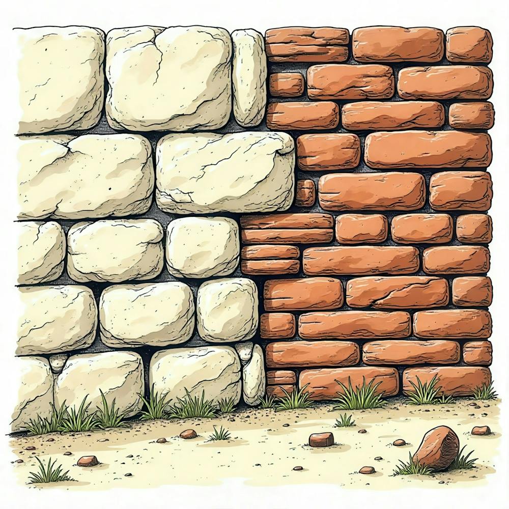 Brick Wall Illustration 1