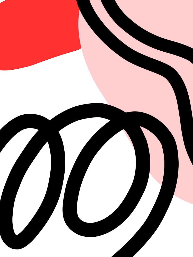 Black And Red Drawing