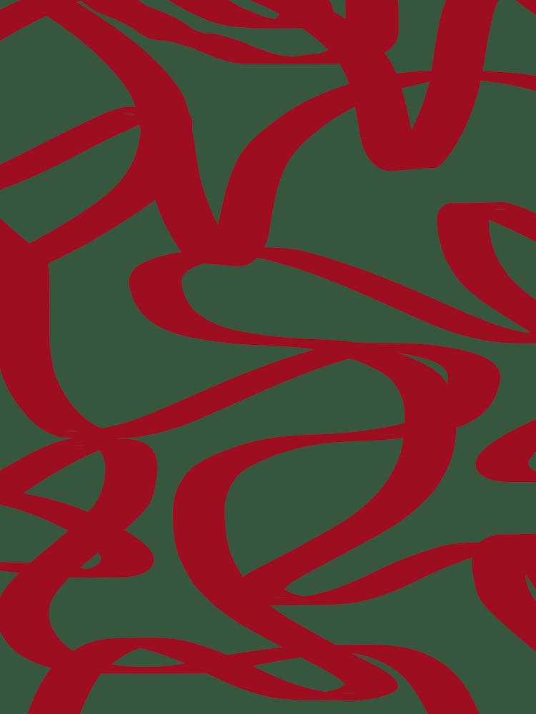 Abstract Line Red And Green Christmas