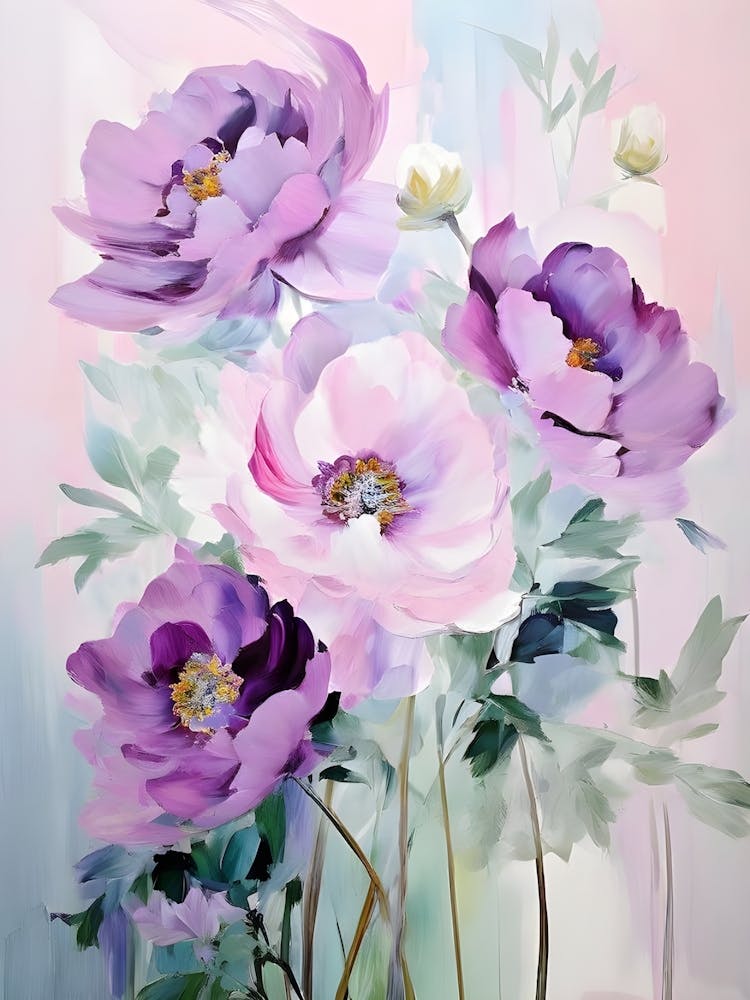 Purple Peonies
