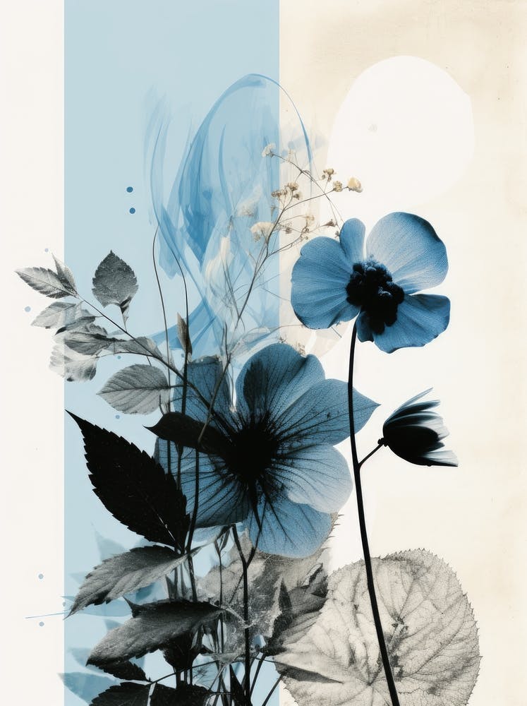 Blue Flowers 9