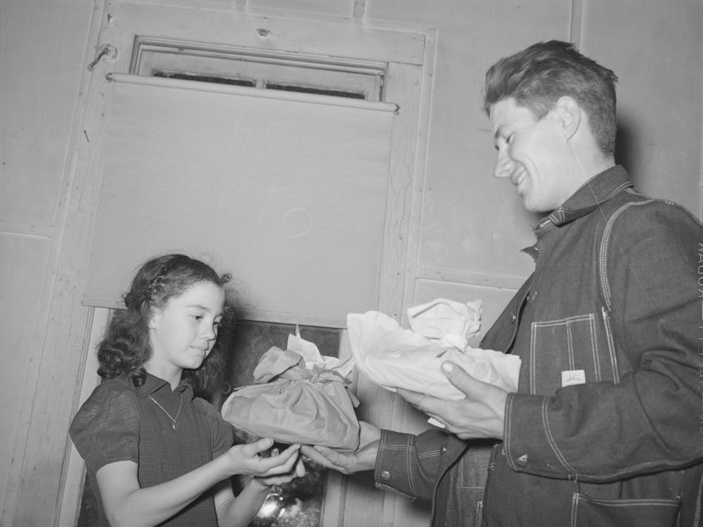 Delivering Pie To The Young Farmer Who Bid Highest, Pie Supper In Muskogee County, Oklahoma, See General Captio