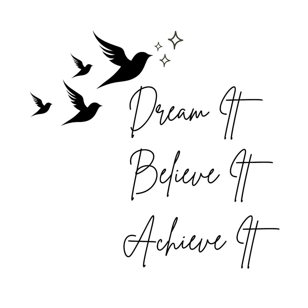 Dream It wall art