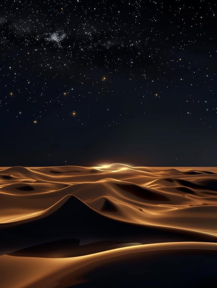 Desert Night Sky