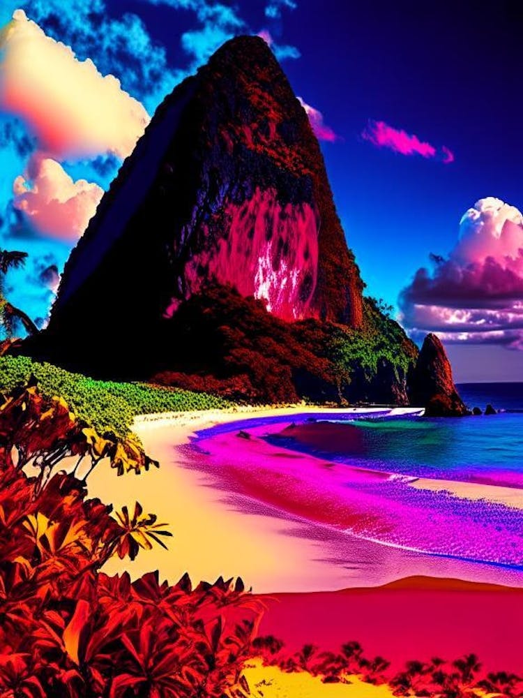 Fernando De Noronha Brazil Pop Art Photography Tropical Destination