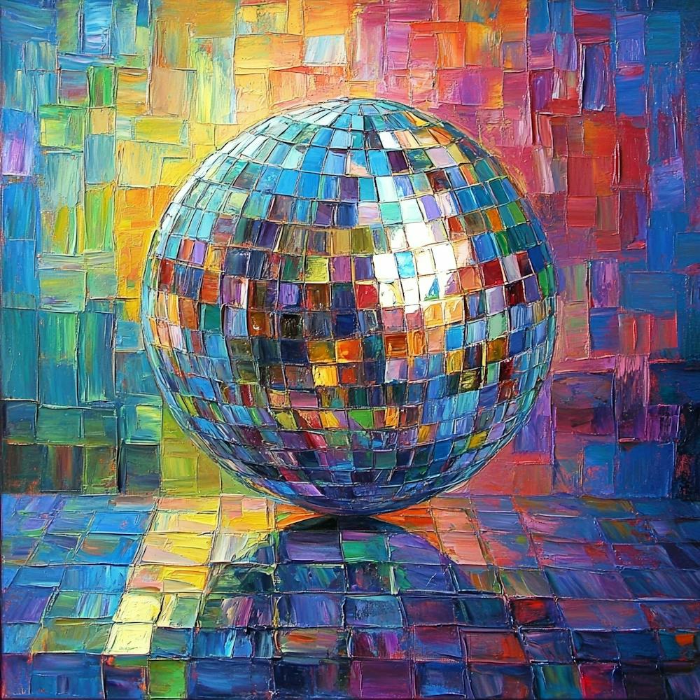 Disco Ball Art 22