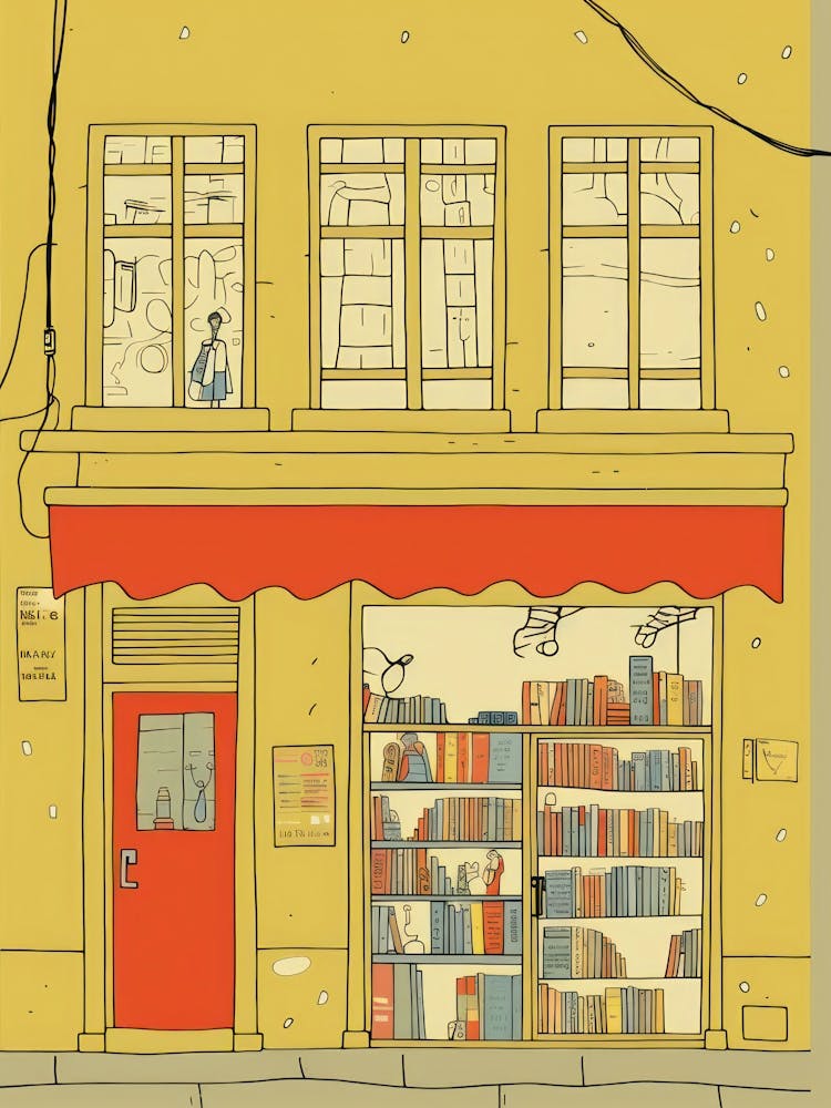 Izmir Turkey The Book Nook Pastel Colours 4