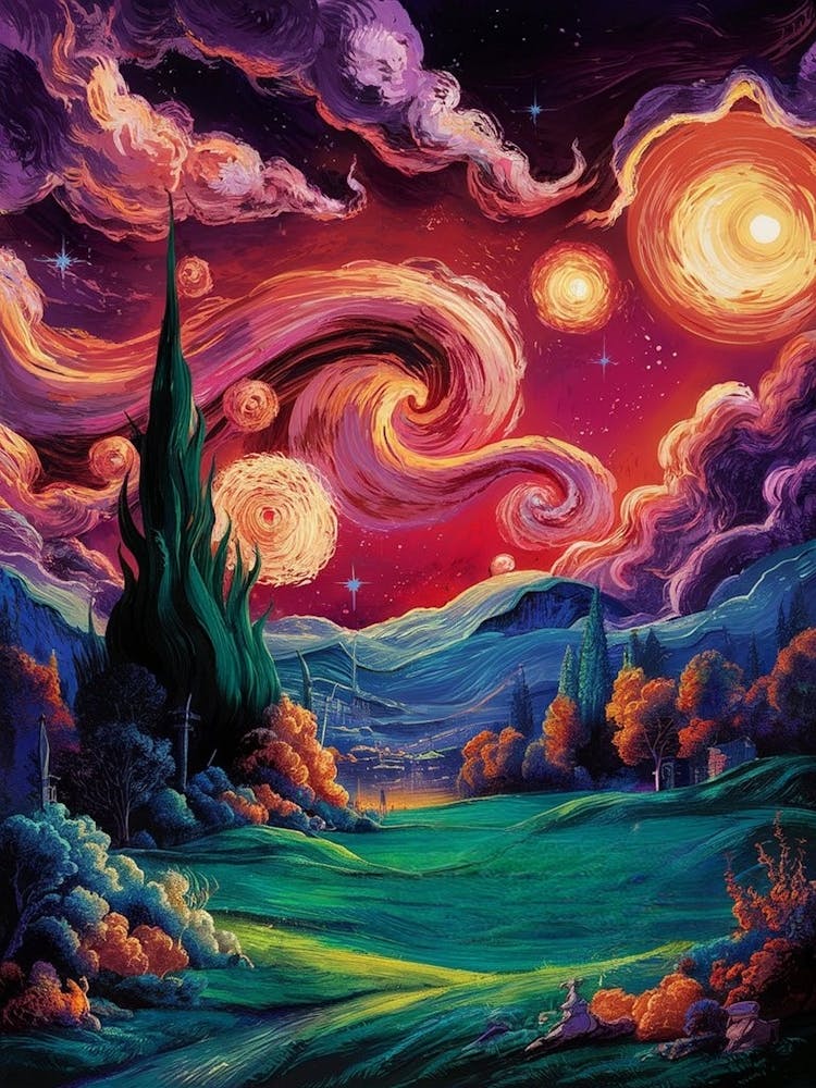 Starry Night Sky 2